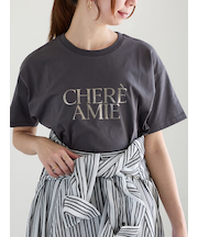 ロゴプリントTシャツ