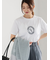 イニシャルロゴ刺繍スタンダートTシャツ