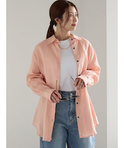 フレンチリネンシャツ