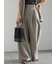 ラメリネンミックスワイドパンツ（セットアップ可）《2025summer catalog item》