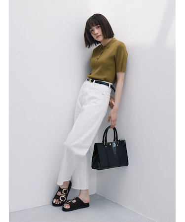 【松井愛莉着用】カーブDenimパンツ《2025summer catalog item》