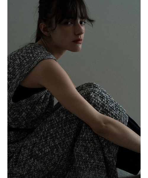 メッシュニットワンピース《2025summer catalog item》｜テチチ
