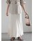 【松井愛莉着用】フィブリルロングナロースカート《2025summer catalog item》