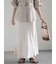 【松井愛莉着用】フィブリルロングナロースカート《2025summer catalog item》