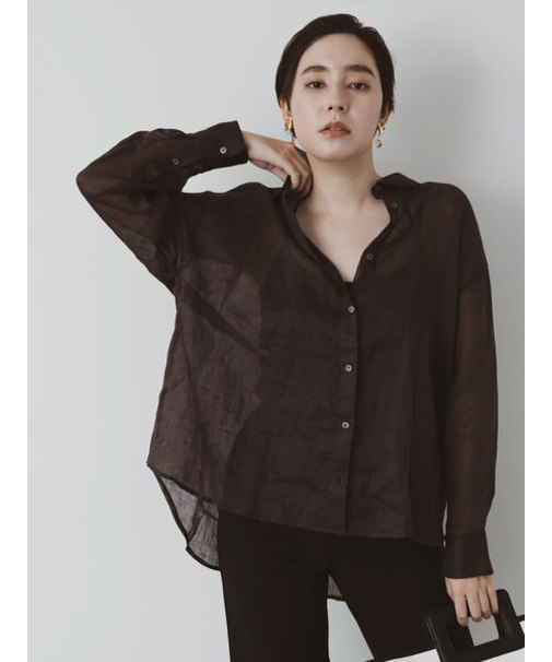 【松井愛莉着用】ラミー2WAYオーバーシャツ