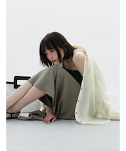 【松井愛莉着用】ラミー2WAYオーバーシャツ
