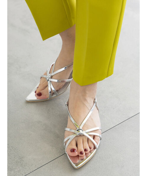 メタリックサンダル《2025summer catalog item》