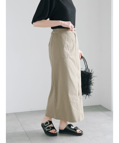 ベルテッドストレートスカート