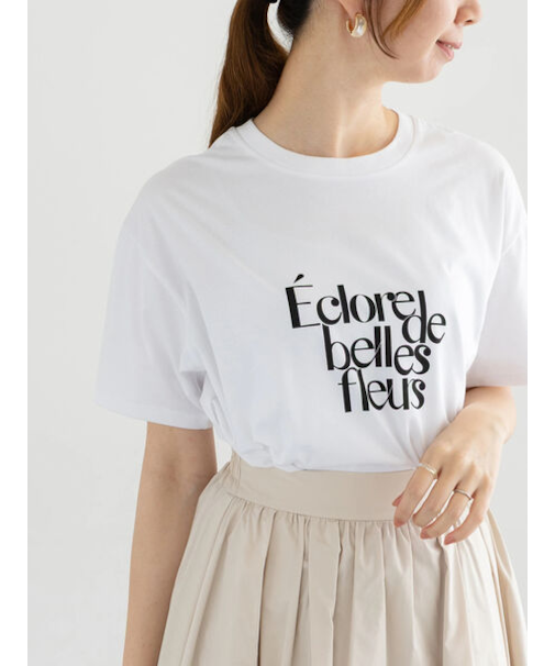 デザインロゴプリントTシャツ《2025summer catalog item》