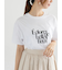 デザインロゴプリントTシャツ《2025summer catalog item》