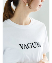 パール&刺繍ロゴスタンダードTシャツ