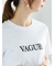 パール&刺繍ロゴスタンダードTシャツ
