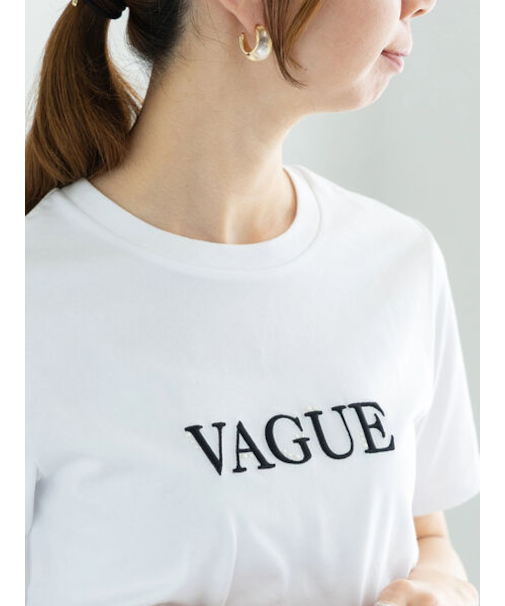 パール&刺繍ロゴスタンダードTシャツ
