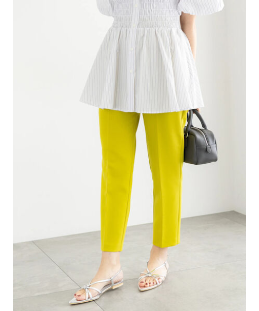 【松井愛莉着用】クロップドペンシルパンツ