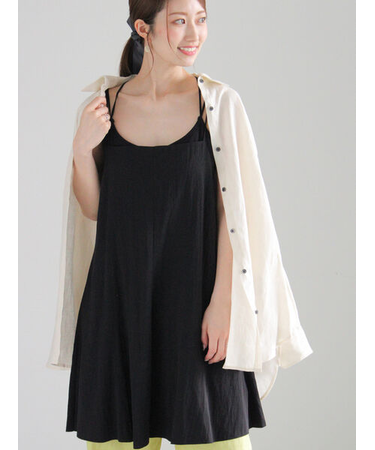 【松井愛莉着用】ミドルフレアキャミブラウス