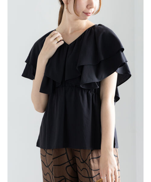 ラッフルフリルブラウス《2025summer catalog item》
