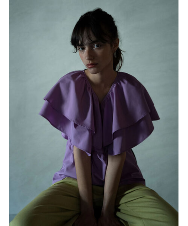 ラッフルフリルブラウス《2025summer catalog item》