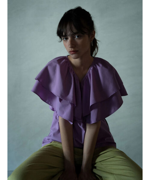 ラッフルフリルブラウス《2025summer catalog item》