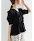 ラッフルフリルアシメブラウス《2025summer catalog item》