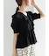ラッフルフリルアシメブラウス《2025summer catalog item》