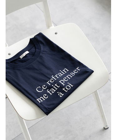 レタードプリントTシャツ