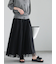 レースプリーツロングスカート