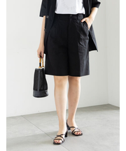リネンブレンドショートパンツ（セットアップ可）《2025summer catalog item》