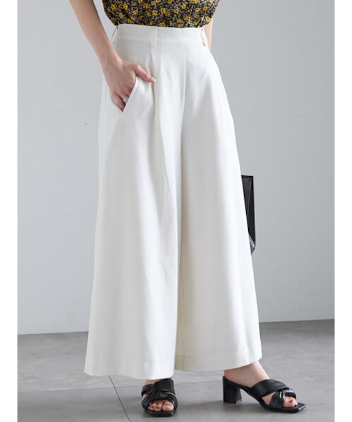 リネンライクフレアガウチョ