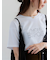 フレームロゴプリントTシャツ