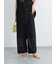 クレープメッシュストレートパンツ（セットアップ可）