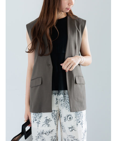 麻調Yカラージレ