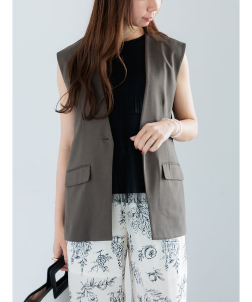 麻調Yカラージレ