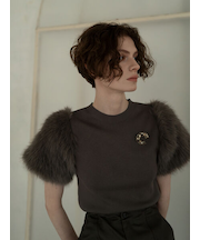 スリーブファーニットプルオーバー《2025Autumn catalog item》
