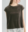 シアーベロアロゴ刺繍TOPS