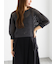 スパンコールメッシュハーフスリーブニット《2025Autumn catalog item》