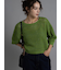 スパンコールメッシュハーフスリーブニット《2025Autumn catalog item》