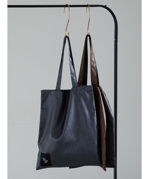 ファブリックTOTE(チンツ合皮ライク)