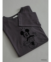 【Disney】ミッキー/フロッキープリントロンT