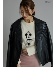 【Disney】ミッキー/フロッキープリントロンT