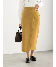 エコスエードベルテッドスカート《2025Autumn catalog vol.2 item》