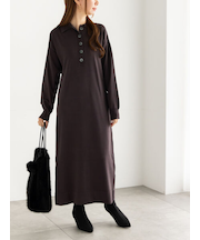 ニットポロワンピース《2025Autumn catalog vol.2 item》