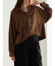 ファブリックアソートクロップトシャツ《2025Autumn catalog vol.2 item》