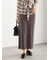 ベロアナロースカート《2025Autumn catalog vol.2 item》