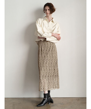 ケミカルレースナロースカート《2025Autumn catalog vol.2 item》