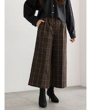 パターンアソートワイドクロップトパンツ