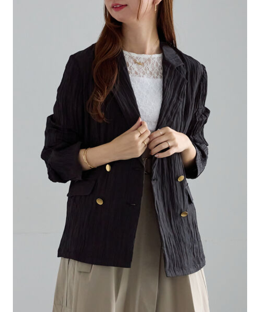 リンクルライトテーラードジャケット