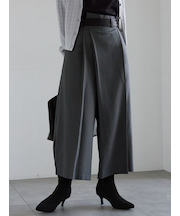 アシメクロップドパンツ