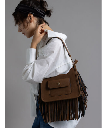 フリンジワンショルダーBAG
