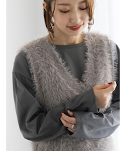 【泉 里香さん着用・Oggi.jp10/23掲載】シルケットロングスリーブTシャツ