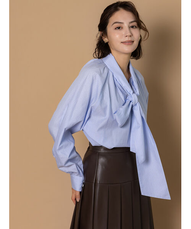 ビッグリボン2WAYブラウス《2025winter catalog item》